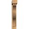 Ekena Millwork Funston Block Rough Sawn Bracket w/ Offset Brace, Western Red Cedar, 6"W x 32"D x 36"H BKT0604X32X36FST05RWR - alternate 3